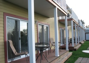 Motel des mariniers balcon